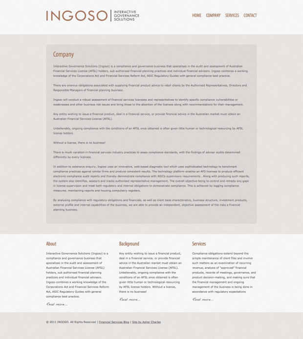 Company, Financial Services Licensees Company, Financial Services Licensees