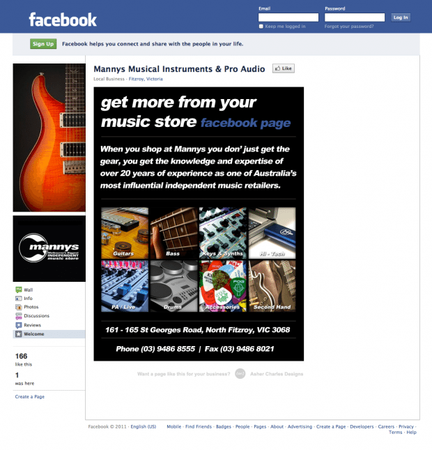 Mannys Musical Instruments & Pro Audio - Local Business - Fitzroy, Australia | Facebook_1314687170989