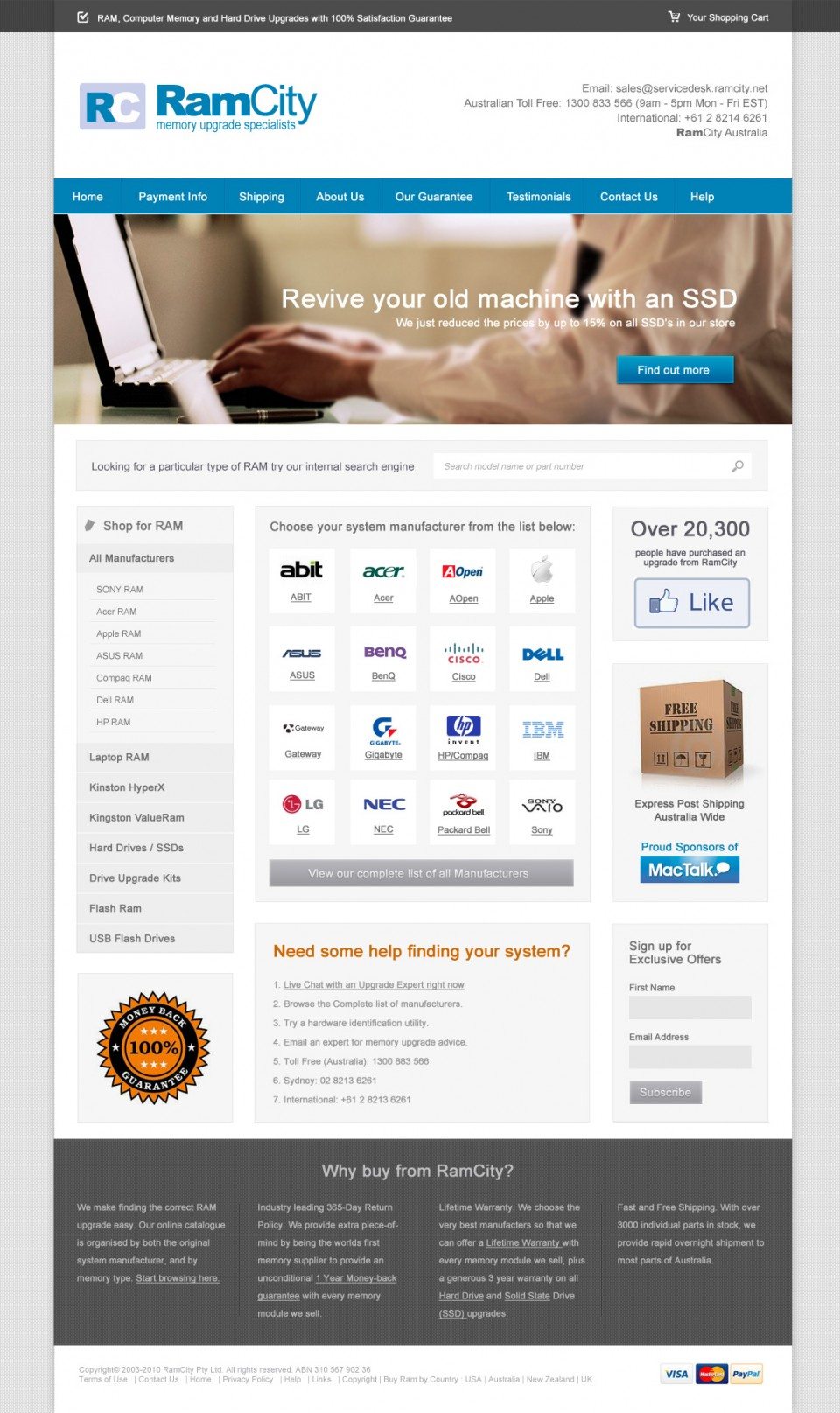 ramcity-homepage