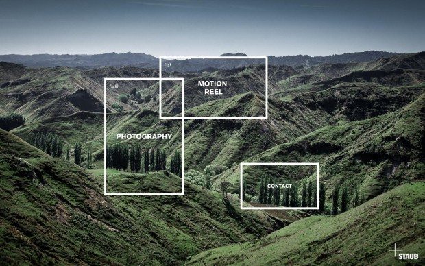Oliver Staub Website Screenshot